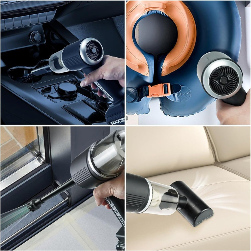 TurboClean™ - Aspiradora Portátil de Alta Potencia