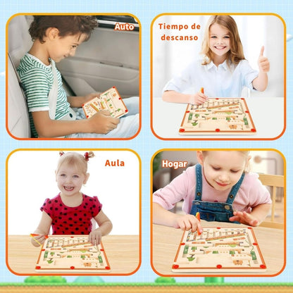 MagniLab Kids™ - Laberinto Magnético 3D