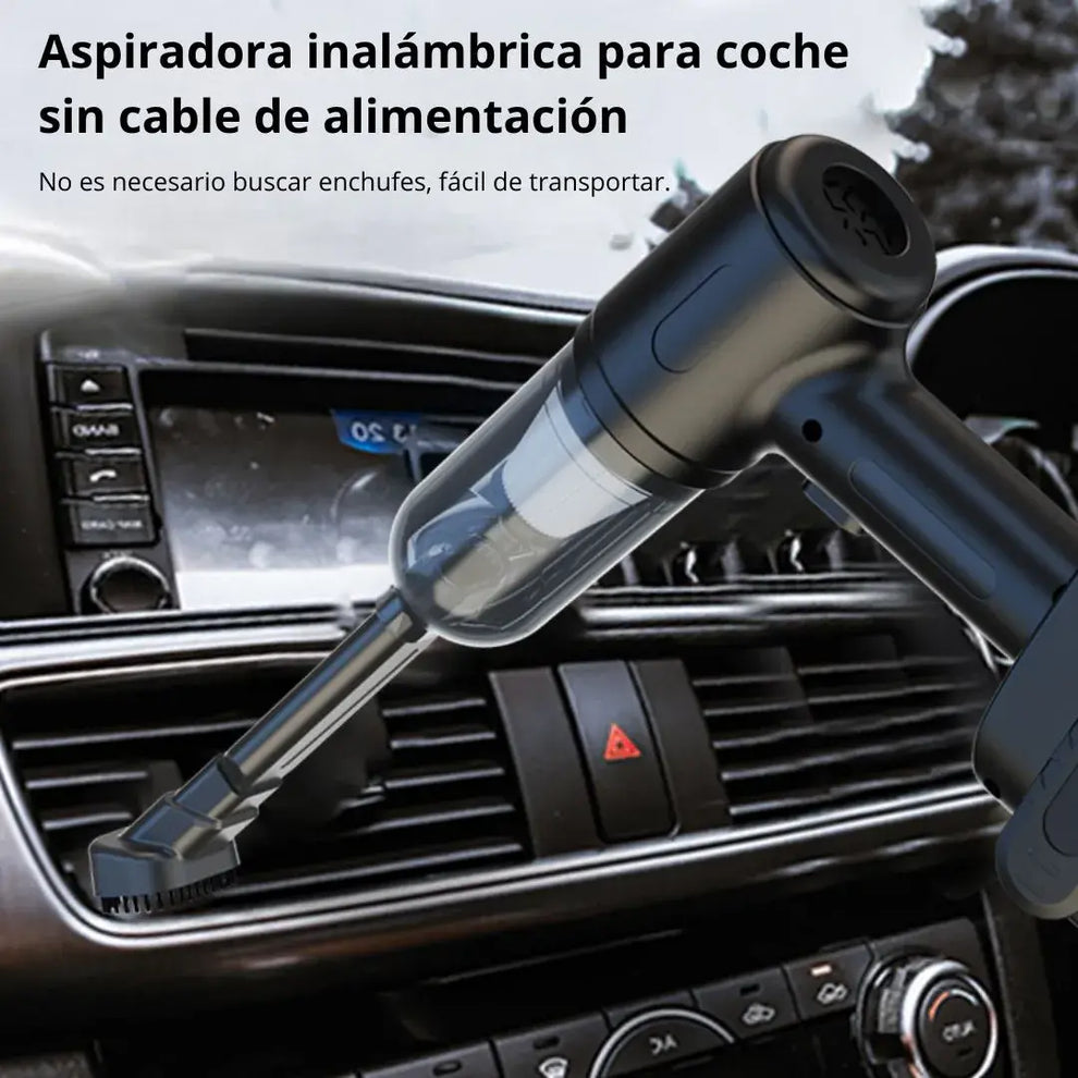 TurboClean™ - Aspiradora Portátil de Alta Potencia