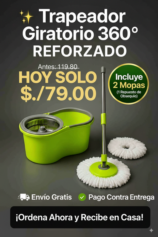 TRAPEADOR 360° GIRATORIO REFORZADO